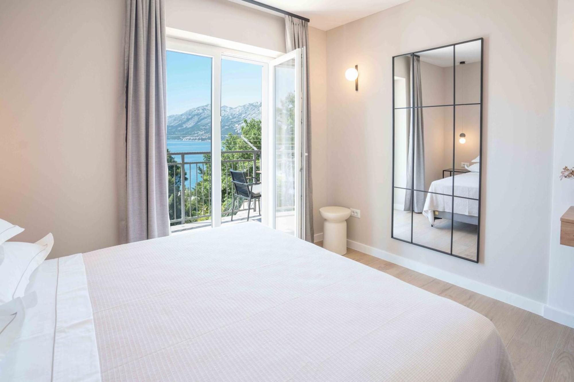 Sea View Apartment Gin Brela Esterno foto
