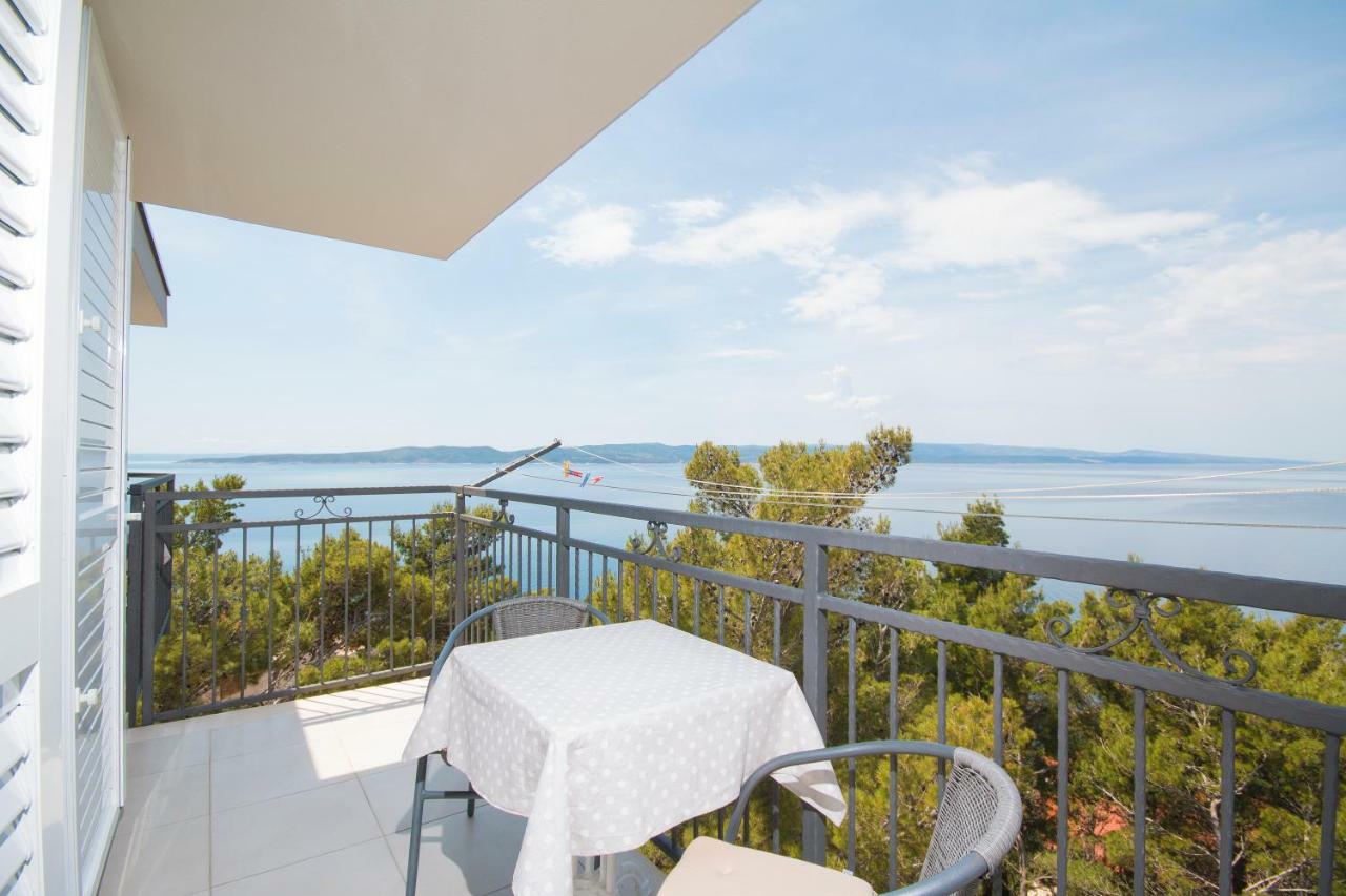 Sea View Apartment Gin Brela Esterno foto